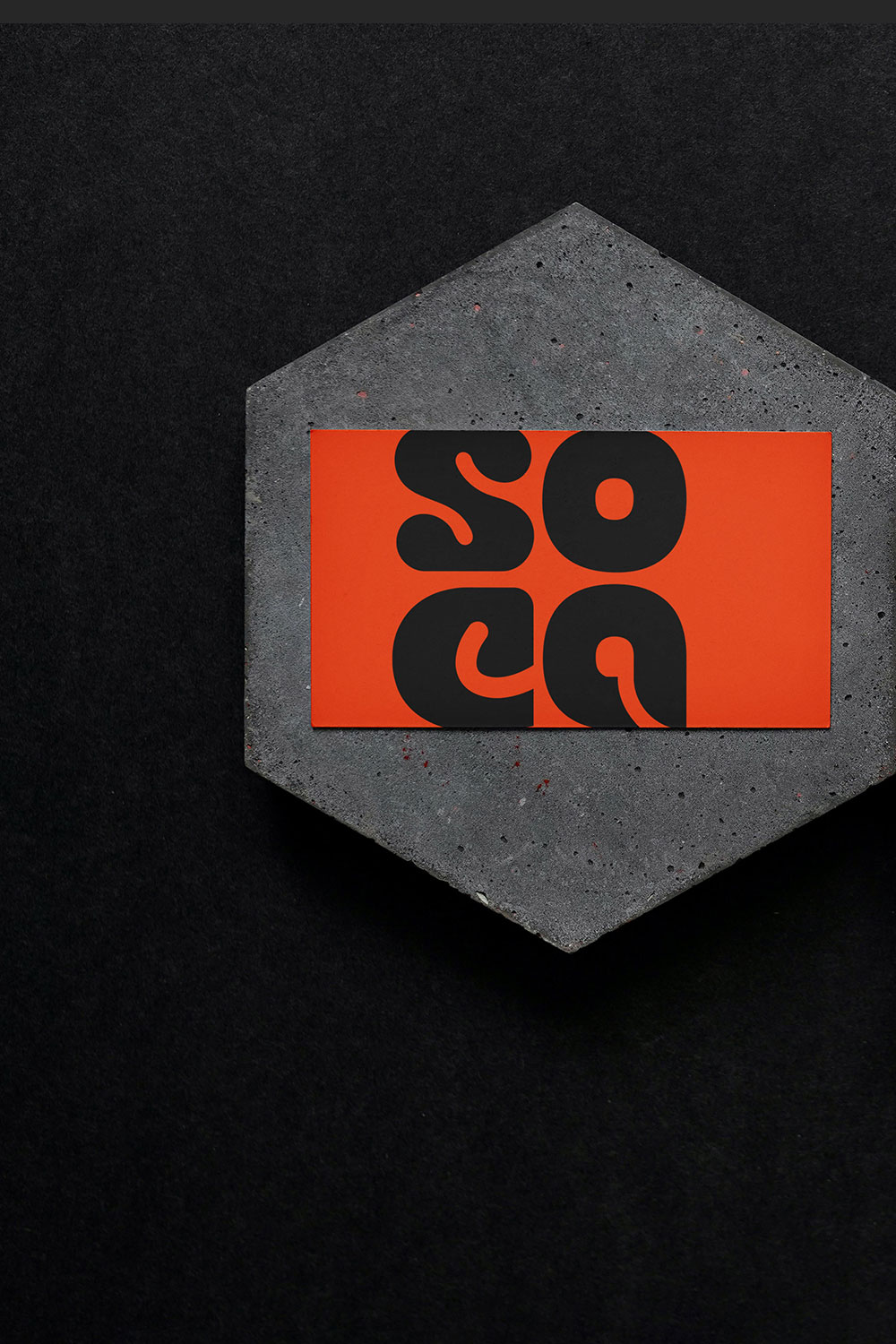 Design de cartes de visites pour la marque Soca / Business card design for the Soca brand