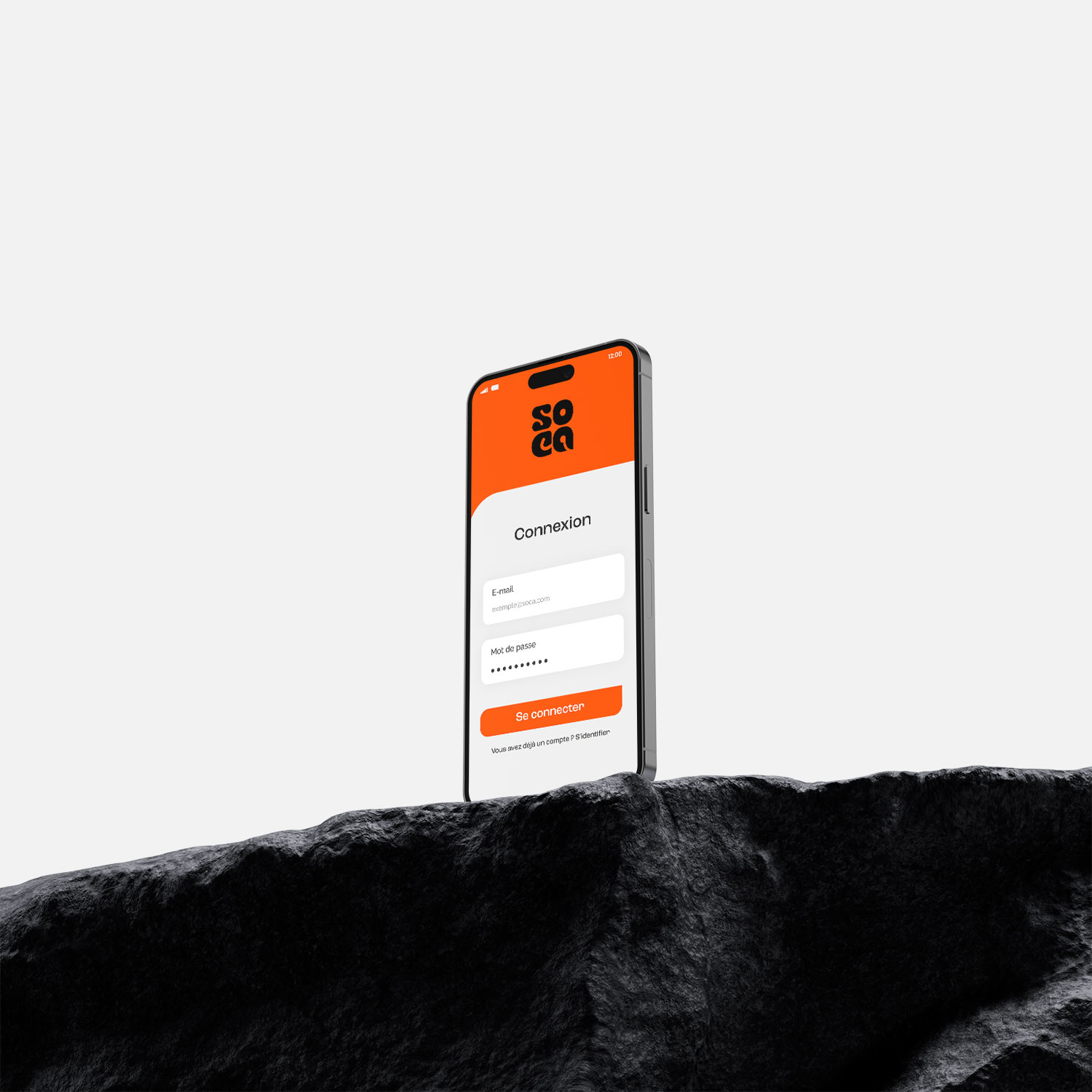 Design d'application et branding pour la marque Soca / Application design and branding for the Soca brand